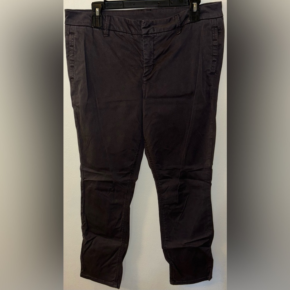 Level 99 Women’s Size 31 Pants Indigo Black Stretchy Pockets Casual Straight Leg